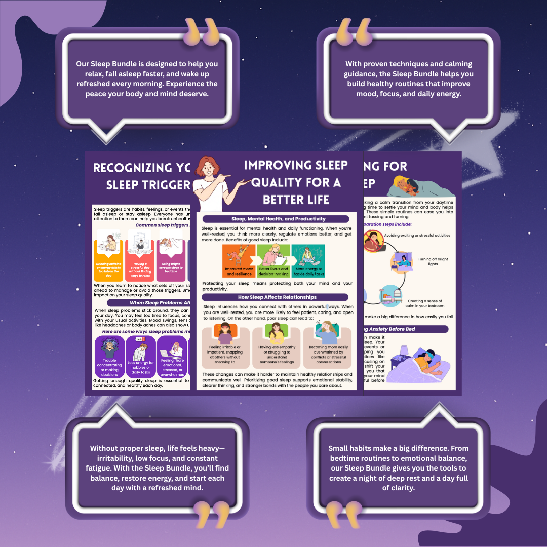 Sleep and You: A Guide to Restful Nights